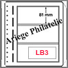 Feuilles LB3 - 3 Poches : 190x81 mm (305865 ou LB3) Leuchtturm