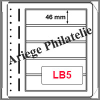 Feuilles LB5 - 5 Bandes : 190x46 mm (307332 ou LB5)