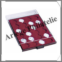 MEDAILLIER Fum - 48 Cases pour Capsules de 21,5 mm (319906 ou MBCAPS21-5)