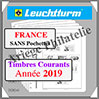 FRANCE 2019 - Timbres Courants - SANS Pochettes (N15-19 ou 362909 ) Leuchtturm