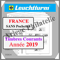 FRANCE 2019 - Timbres Courants - SANS Pochettes (N15-19 ou 362909 )