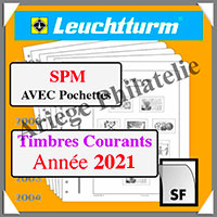 SAINT-PIERRE et MIQUELON 2021 - AVEC Pochettes (N15PMSF-21 ou 366825)
