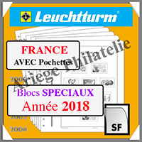 FRANCE 2018 - Feuillet ORPHELINS de Guerre et RYDER CUP - AVEC Pochettes (N15SNSF-18 ou 360855)
