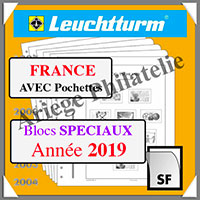 FRANCE 2019 - Blocs 'Edition Spéciale'  - AVEC Pochettes (N15SNSF-19 ou 362913)