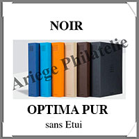 Reliure OPTIMA PUR - SANS Etui assorti - NOIR -  Reliure 1er Prix (356765 ou OPTPURBINS)