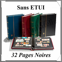 Classeur PREMIUM - 32 Pages NOIRES -Sans ETUI -  VERT (303606 ou LZS4-16N-G)