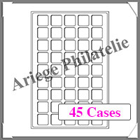 PLATEAUX Muselets - BLEU - 45 Plaques de Muselets - Paquet de 2 (317701 ou TABCHAMPBL)
