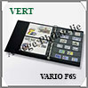 Promotion VARIO F6S - VERT - Reliure avec Etui assorti et 15 Pages VARIO 6S (VARIO F6SG) Leuchtturm