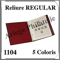 Reliure REGULAR - BORDEAUX - Reliure sans Etui  (1104-W)