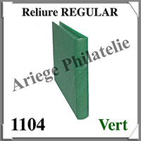 Reliure REGULAR - VERT - Reliure sans Etui  (1104-G)