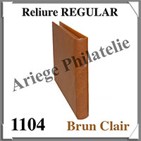 Reliure REGULAR - BRUN CLAIR - Reliure sans Etui  (1104-H)