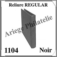 Reliure REGULAR - NOIR - Reliure sans Etui  (1104-S)