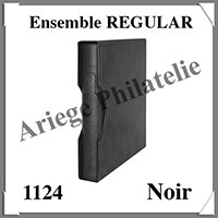 Ensemble REGULAR - NOIR - Reliure avec Etui assorti (1124-S)