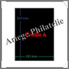 Feuilles INTERCALAIRES - Feuille A - NOIRES - 249x183 mm - Paquet de 100  (802002) Lindner