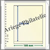 Feuilles NEUTRES - LINDNER T - 1 BANDE - 189x230 mm (802108) Lindner