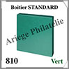 Boitier STANDARD - VERT - Pour Reliure STANDARD 1102 (810BY-G) Lindner