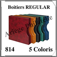 Boitier REGULAR - BLEU - Pour Reliure REGULAR 1104 (814-B)