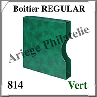 Boitier REGULAR - VERT - Pour Reliure REGULAR 1104 (814-G)