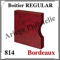 Boitier REGULAR - BORDEAUX - Pour Reliure REGULAR 1104 (814-W)