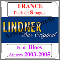 FRANCE - Pack 2003  2005 - Petits Blocs (T132/03K)