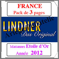 FRANCE 2012 - Mariannes Etoile d'Or (T132/12M)
