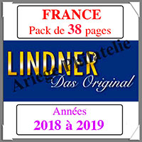 FRANCE - Pack 2018  2019 - Timbres Courants (T132/168