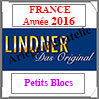 FRANCE 2016 - Petits Blocs (T132K/16-2016) Lindner