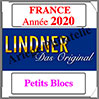 FRANCE 2020 - Petits Blocs (T132K/18-2018 Lindner