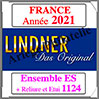 FRANCE 2021 - Jeu Complet + Ensemble 1124 (T132/21ES) Lindner