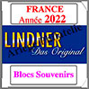 FRANCE 2022 - Blocs Souvenirs (T132/22B-2022) Lindner