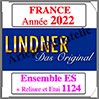 FRANCE 2022 - Jeu Complet + Ensemble 1124 (T132/22ES) Lindner