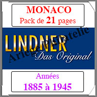 MONACO - Pack 1885  1945 - Timbres Courants (T185)