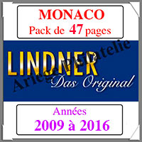 MONACO - Pack 2009  2016 - Timbres Courants (T186/09)