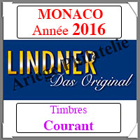 MONACO 2016 - Timbres Courants (T186/09-2016)