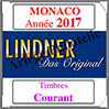 MONACO 2017 - Timbres Courants (T186/17-2017) Lindner