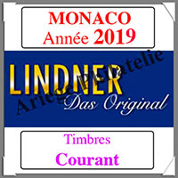 MONACO 2019 - Timbres Courants (T186/17-2019)