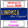 MONACO 2020 - Timbres Courants (T186/17-2020) Lindner