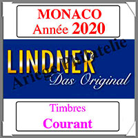 MONACO 2020 - Timbres Courants (T186/17-2020)