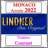 MONACO 2022 - Timbres Courants (T186/17-2022)