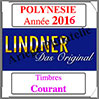 POLYNESIE Française 2016 - Timbres Courants (T442/10-2016) Lindner
