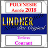 POLYNESIE Française 2018 - Timbres Courants (T442/10-2018) Lindner
