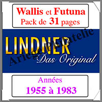 WALLIS et FUTUNA Pack 1955  1983 - Timbres Courants (T444)