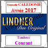 Nouvelle CALEDONIE 2017 - Timbres Courants (T446/10-2017) Lindner