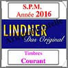 SAINT-PIERRE et MIQUELON 2016 - Timbres Courants (T448/08-2016) Lindner