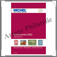 MICHEL - Catalogue des Timbres - AMERIQUE du NORD - 2023 (6050-2022)