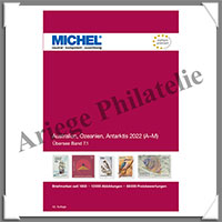 MICHEL - Catalogue des Timbres - OCEANIE (Volume 1 : A  M) - 2022  (6054-2022)