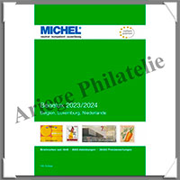 MICHEL - Catalogue des Timbres - BENELUX (Tome E12) - 2023-2024 (6086-1-2023)