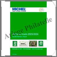 MICHEL - Catalogue des Timbres - Iles BRITANNIQUES (Tome E13) - 2023-2024 (6086-2-2023)
