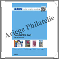 MICHEL - Catalogue des Timbres - CARABES (K   Z) - 2019-2020 (6098-2019)