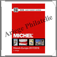 MICHEL - Catalogue des Timbres - EUROPE (Classique) - 2017  (6102-2017)